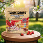 Tummydrops, No Sugar Strawberry Ginger Flavor, Gluten Free & Vegan, 33 Individually Wrapped Organic Ginger Lozenges Made With Or