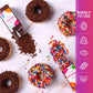 Rainbow Sprinkles & Chocolate Sprinkles, Sprinkles For Cake Decorating, 3.52Oz/Bottle, Edible Sprinkles For Cupcake Toppers Ice