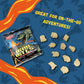 MJM Dino Bites Vanilla Grahams - Wholesome Snack for Active Lifestyles - 1 Ounce (Pack of 25)