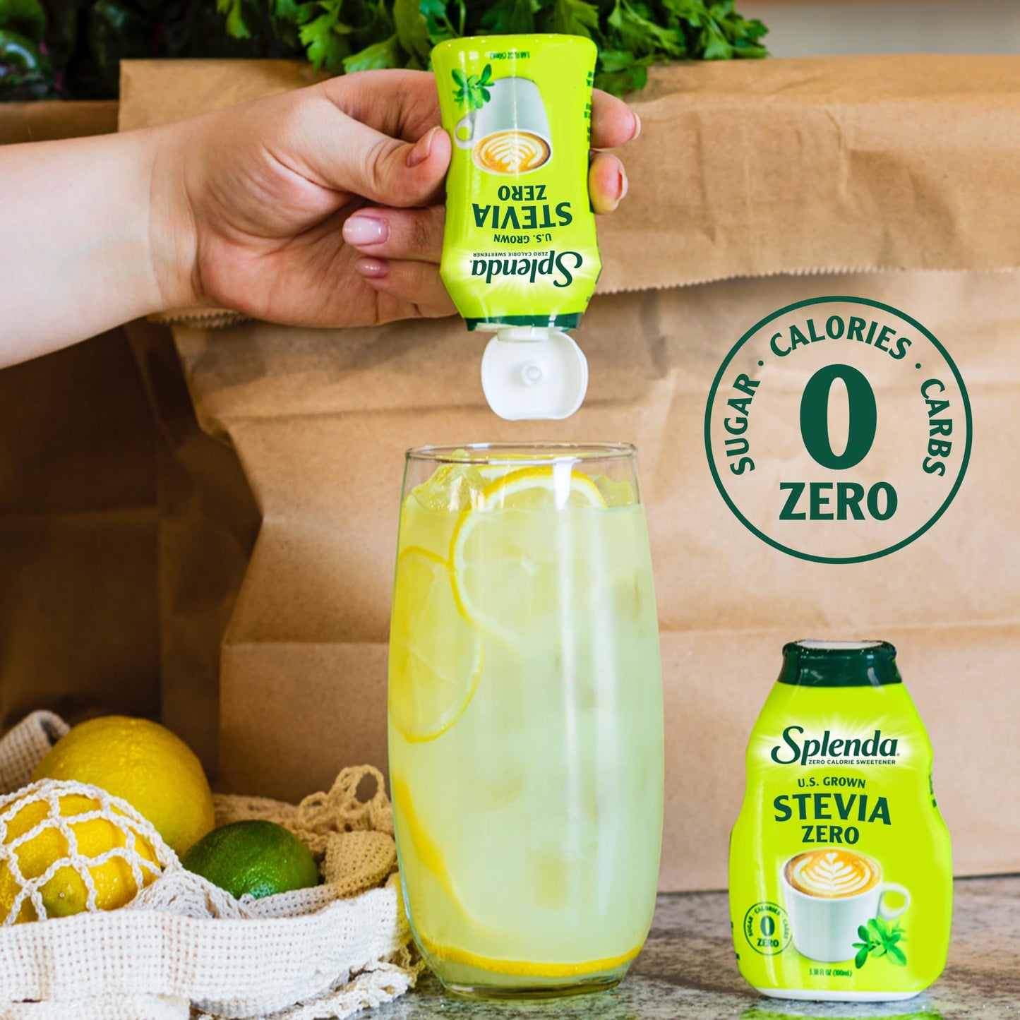 Splenda Stevia Liquid Zero Calorie Sweetener Drops, 1.68 Ounce Bottle (Pack Of 1)