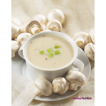 Healthsmart High Protein Cream Of Mushroom Soup, 15G Protein, Low Calorie, Low Carb, Sugar Free, Low Fat, No Gluten Ingredients,