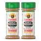 Flavor God 2 Bottles Garlic Lovers Seasoning Mix Natural Healthy Spice Blend For Grilling Chicken, Beef, Seafood, Vegetables, Sa