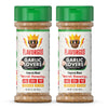Flavor God 2 Bottles Garlic Lovers Seasoning Mix Natural Healthy Spice Blend For Grilling Chicken, Beef, Seafood, Vegetables, Sa