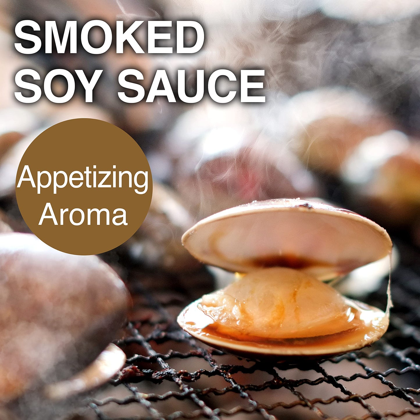 YAMASAN KYOTO UJI Soy Sauce, Smoked Neoteric, 500 Days Aged, 360ml, Handmade, Naturally Brewed, Non-GMO, Made in Japan