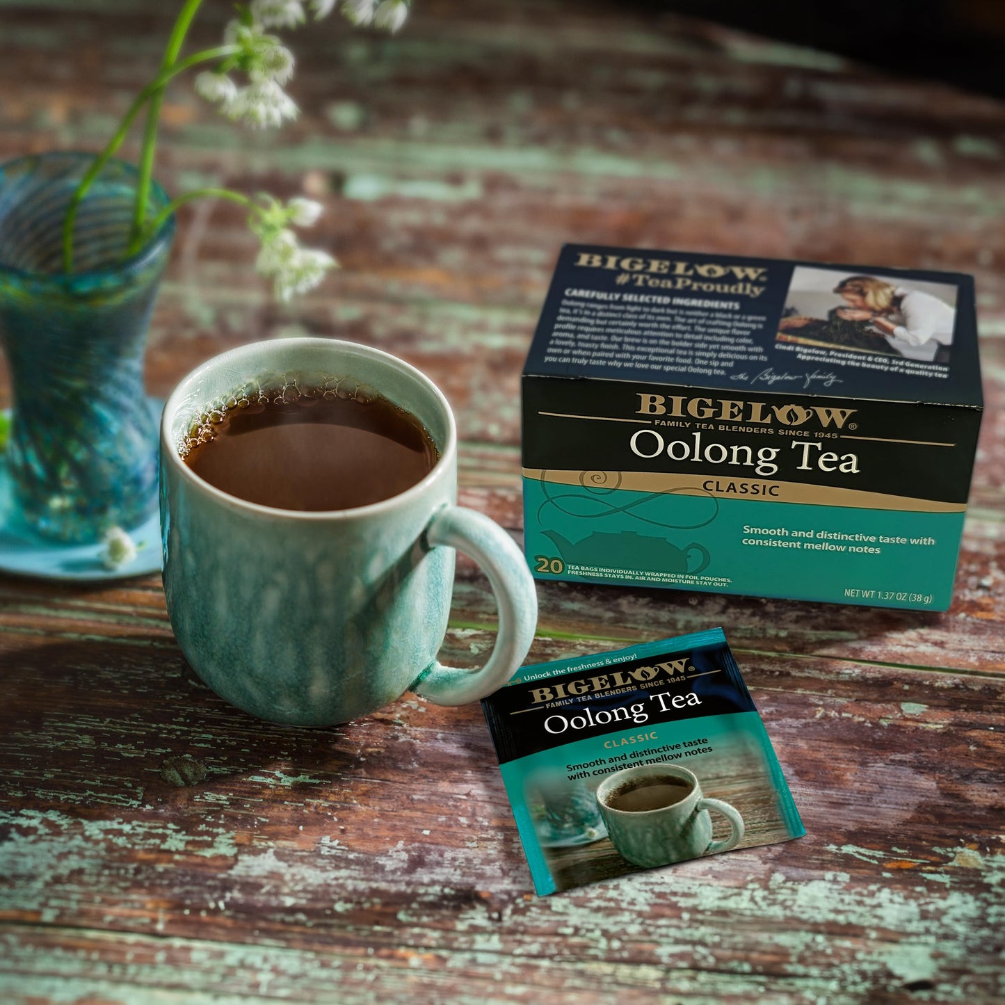 Bigelow Tea Oolong Tea, Caffeinated, 20 Count Box (Pack of 6), 120 Total Tea Bags