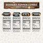 Flavor God Dessert Topper Combo Pack of 4 - Buttery Cinnamon Roll, Chocolate Donut, Gingerbread Cookie, Pumpkin Pie - Gluten-Free, Kosher