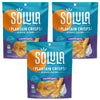 Solula Plantain Crisps Authentic Tostones, Roasted Garlic, 4 Ounce (Pack of 3), Kettle Cooked Chips, Gluten Free, Paleo Friendly