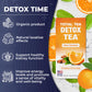 Total Tea Detox Tea & Energy Set - 25 Day Detox - Herbal SIim Tea with Chamomile - Hibiscus Tea and Ginger Root for Colon Cleanse - Natural Citrus & Cinnamon Fruit Tea for Digestive Health