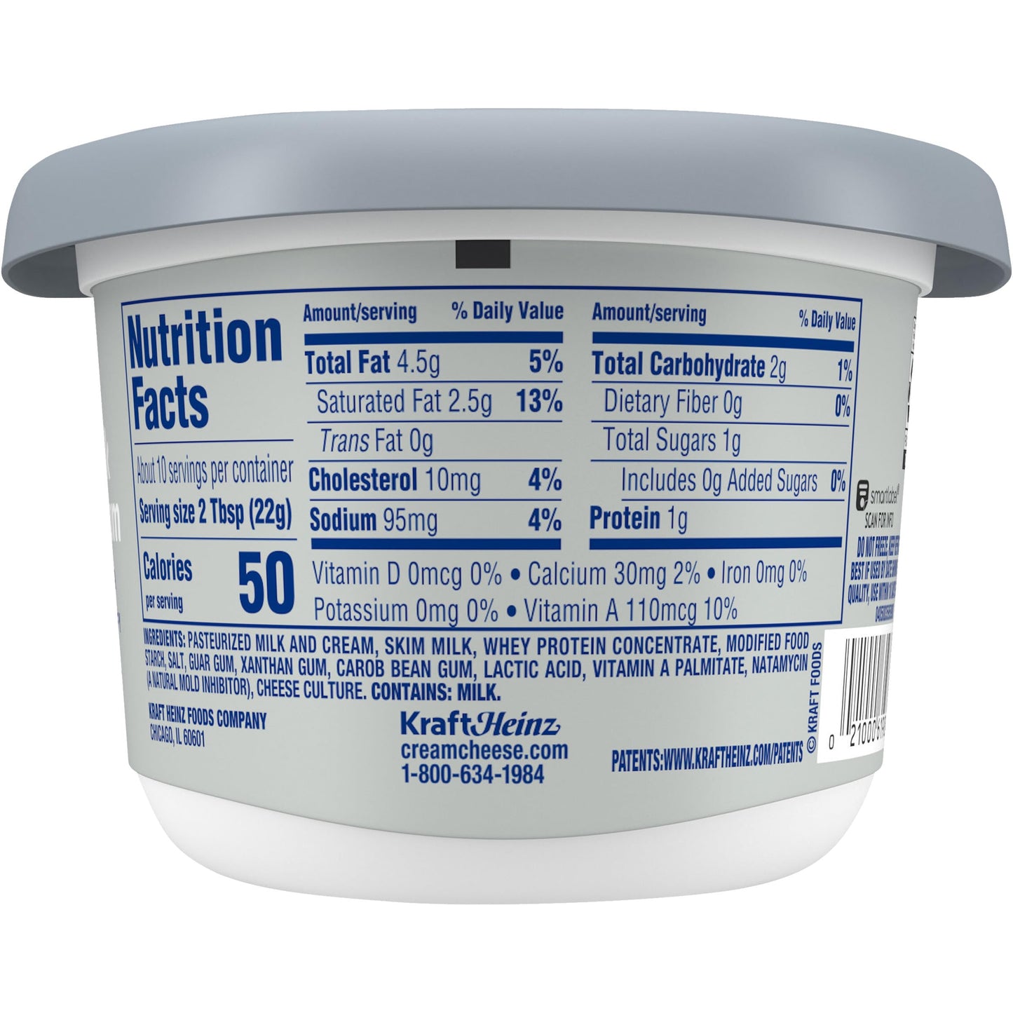 Philadelphia Original Whipped Cream Cheese Spread, 8 oz Tub