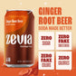 Zevia Zero Sugar Soda, Ginger Root Malt-Inspired, 12 Oz Cans (24-Pack) – Naturally Sweetened, Zero Calorie Sugar Free Soda - Non-Gmo Project Verified, Gluten-Free, Vegan