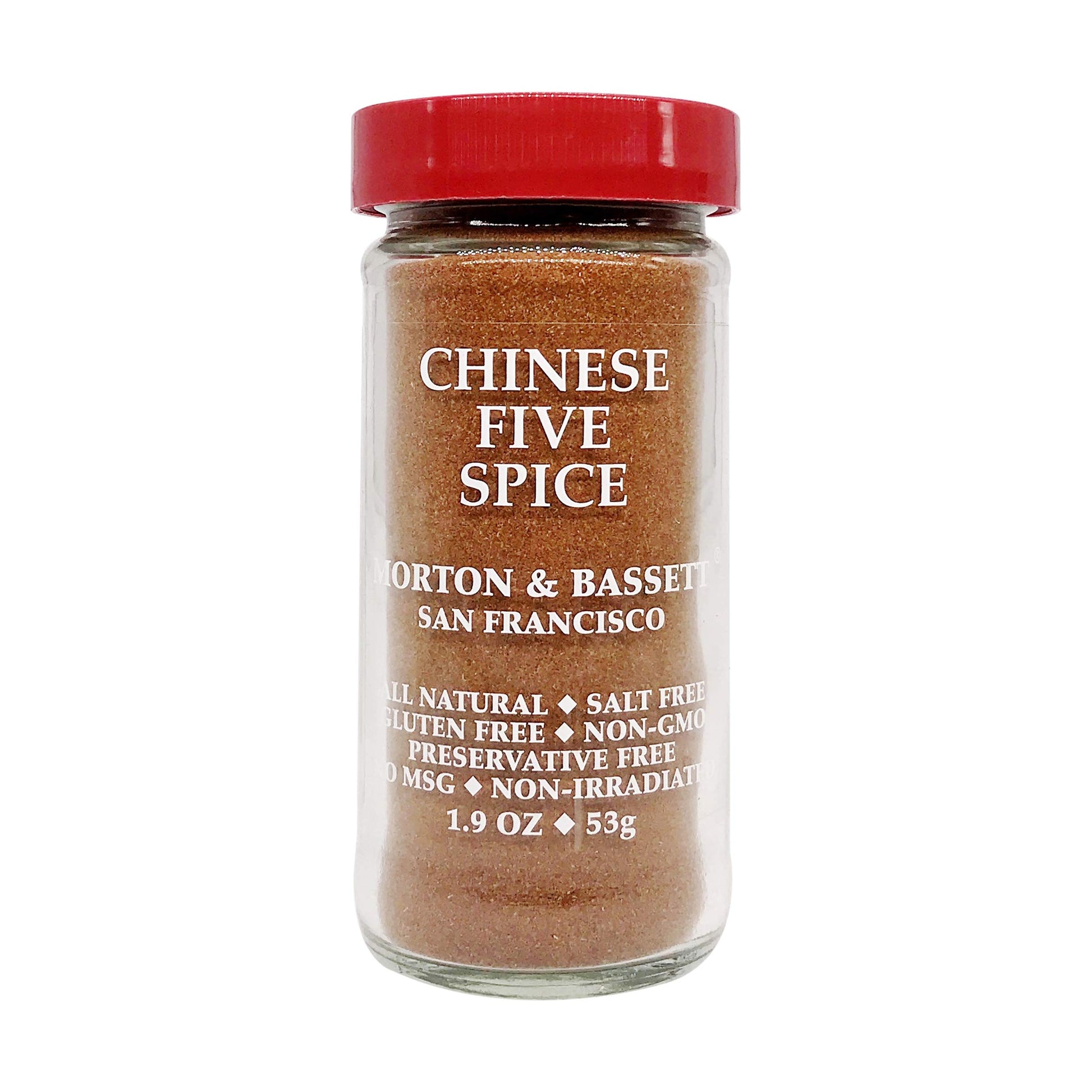 Morton & Bassett Chinese 5 Spice, 1.9-Ounce Jar, Perfect for Asian Cuisine, Model PS890550-35-3