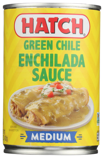 HATCH CHILI COMPANY Medium Green Enchilada Sauce, 15 OZ
