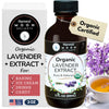 Organic Lavender Extract for Baking, Ice Cream, Drinks, and Candy - 2 oz - Water-Soluble - By Harvest Moon Delights - Pure Laven