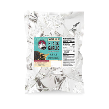 Whole Black Garlic - 1.5 Pounds