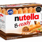 Ferrero: ''Nutella B-ready '' a crisp wafer of bread in the form of mini baguette stuffed with a creamy Nutella 15 pieces 10.13 
