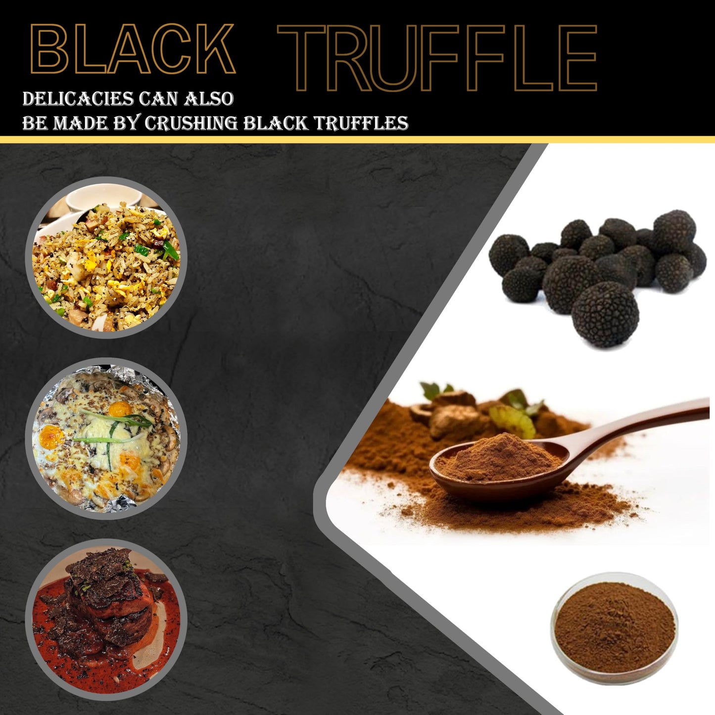 Truffle Slices, Black Summer Truffle Carpaccio, 50G/1.76Oz, Natural Drying, Thinly Sliced Delicacy, Truffle Gourmet Line, Produc