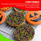 The Nightmare Mix - Halloween Nonpareils Sprinkles For Cake,Cupcake And Desserts Decorating And Baking - Halloween Mix Sprinkles For Ice Cream Toppings - 4 Oz