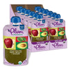 Plum Organics Stage 2 Organic Baby Food - Apple, Spinach, And Avocado - 3.5 Oz Pouch (Pack Of 12) - Organic Fruit And Vegetable 