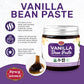 Spicy World Vanilla Bean Paste 4Oz Jar - All Natural & Pure - Made With Organic Agave Syrup - For Cooking, Baking & Desserts - 1