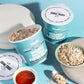 Farm To Table Foods Organic Ancient Super Grain Oatmeal Individual Serving Cups, With Chia And Hemp Seed - High Protein, Non-Gmo