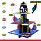 Superhero Cupcake Stand With 24Pcs Superhero Cupcake Toppers Superhero Party Decorations Cupcake Tower For Boys Superhero Birthd