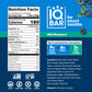 IQBAR Brain and Body Plant Protein Bars - Wild Blueberry - 12 Count, Low Carb, High Fiber, Gluten Free, Healthy Vegan Snacks - L