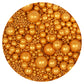Gold Edible Pearls Sugar Sprinkles 4.58 oz, Gold Pearls For Cake Decorating, Gold Sprinkles Edible, Gold Sprinkles For Cupcakes