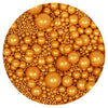 Gold Edible Pearls Sugar Sprinkles 4.58 oz, Gold Pearls For Cake Decorating, Gold Sprinkles Edible, Gold Sprinkles For Cupcakes