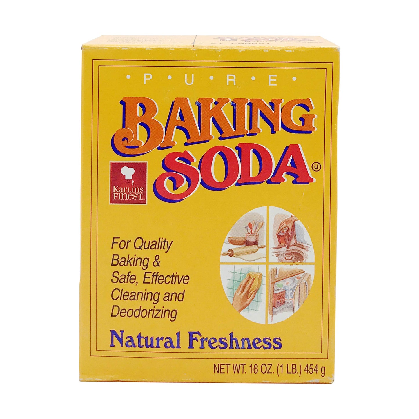 Karlin Pure Baking Soda 16 oz