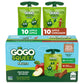 GoGo squeeZ Applesauce & Fruit Puree Variety Pack, Apple & Cinnamon, 3.2 oz (Pack of 20), Gluten Free, BPA Free