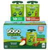GoGo squeeZ Applesauce & Fruit Puree Variety Pack, Apple & Cinnamon, 3.2 oz (Pack of 20), Gluten Free, BPA Free