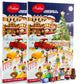 Madelaine Christmas Countdown Advent Calendar - 2023 Edition, 6 oz Solid Milk Chocolate, 24 Chocolates, Pack of 2