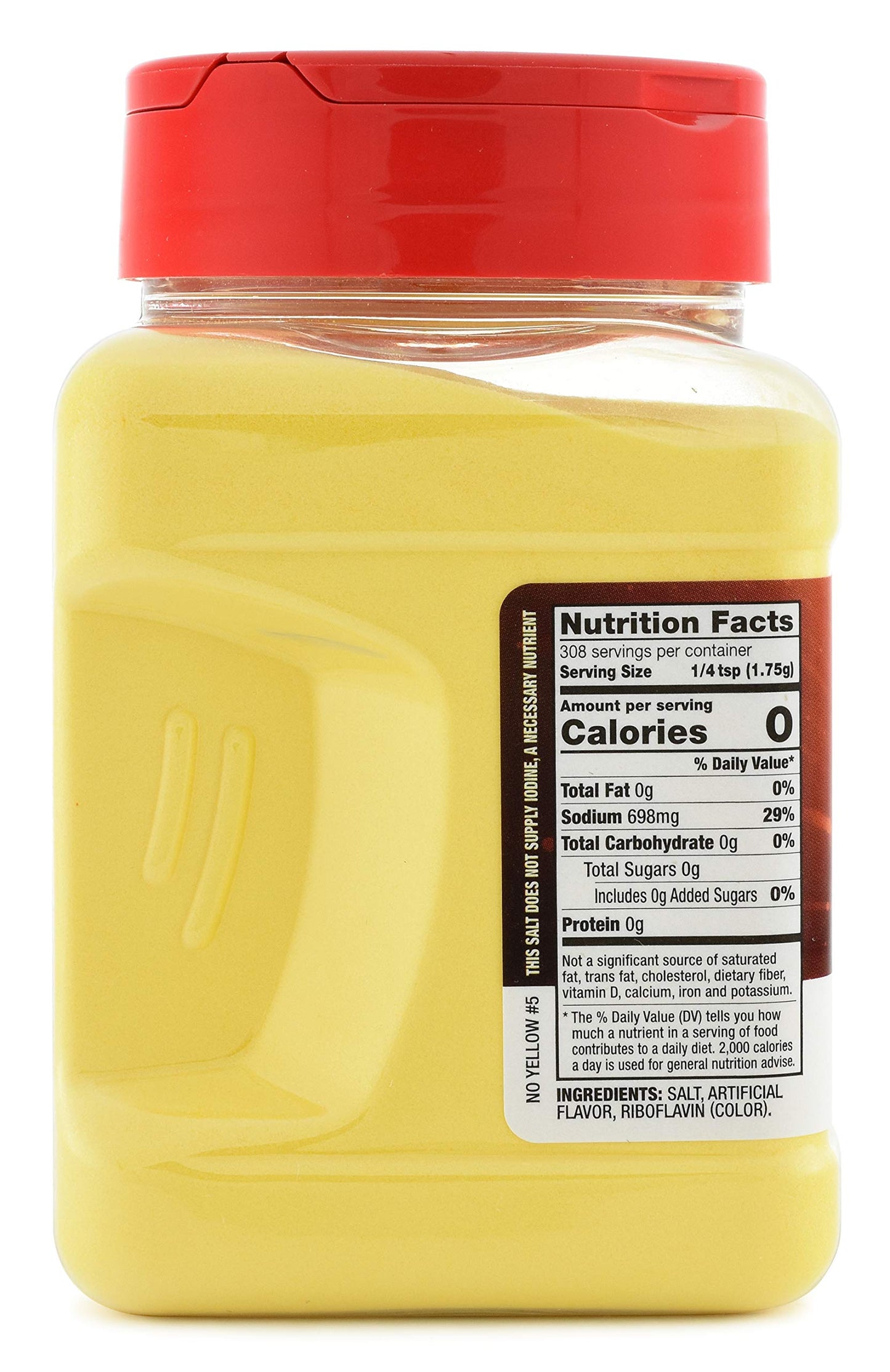 Snappy Popcorn Seasoning, Cheddar Cheese, White Cheddar Cheese, 12 oz, Buttery Flavored Theater Popcorn Salt, 19 oz, 3 Count