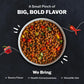 Chakalaka Vegetarian Dried Bean Mix - South African Side Dish with Beans, Vegetables, & Spices - Bold, Strong Flavor, Spicy Heat