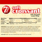 7Days Soft Croissant Variety Pack (24 Count), 6 Chocolate, 6 Vanilla, 6 Strawberry Vanilla, 6 Caramel, Breakfast Pastry, Individ
