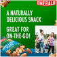 Emerald Nuts Unsalted Almonds and Walnuts 7 Ct (1-Pack), 100-Calorie Individual Packs of Nut Blend, Kosher Certified, Non-GMO, C
