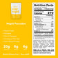 Oats Overnight Maple Pancakes - Vegan Breakfast Shake, 20g Protein, High Fiber, Gluten Free, 2.5 oz (8 Pack + BlenderBottle)