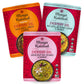 Maya Kaimal Foods - Organic Indian Everyday Dal - Variety Pack 10Oz - Red Lentil, Black Lentil, Green Split Pea - Fully Cooked -