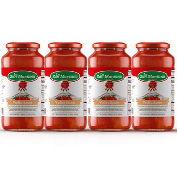La San Marzano Vodka Sauce - All Natural, Non-GMO, Gluten Free - 24 oz (Pack of 4)