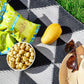 Taali Tangy Turmeric Water Lily Pops (10-Pack) - Roasted Fox Nuts Makhana Snack | Crunchy Indian Healthy Snacks | Protein-rich,