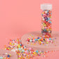 Kasvan Mixed Pearl Sugar Sprinkles - Edible Candy Pearls 130G/4.58 Oz, Mix Size, Baking Cake Decorations, Ice Cream Toppings And