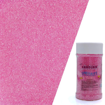 Edible Sanding Sugar Sprinkles for Cookie Decorating, Sugar Sprinkle Mix For Celebration Cakes, Cupcakes, Cookies, 3OZ (Pink)