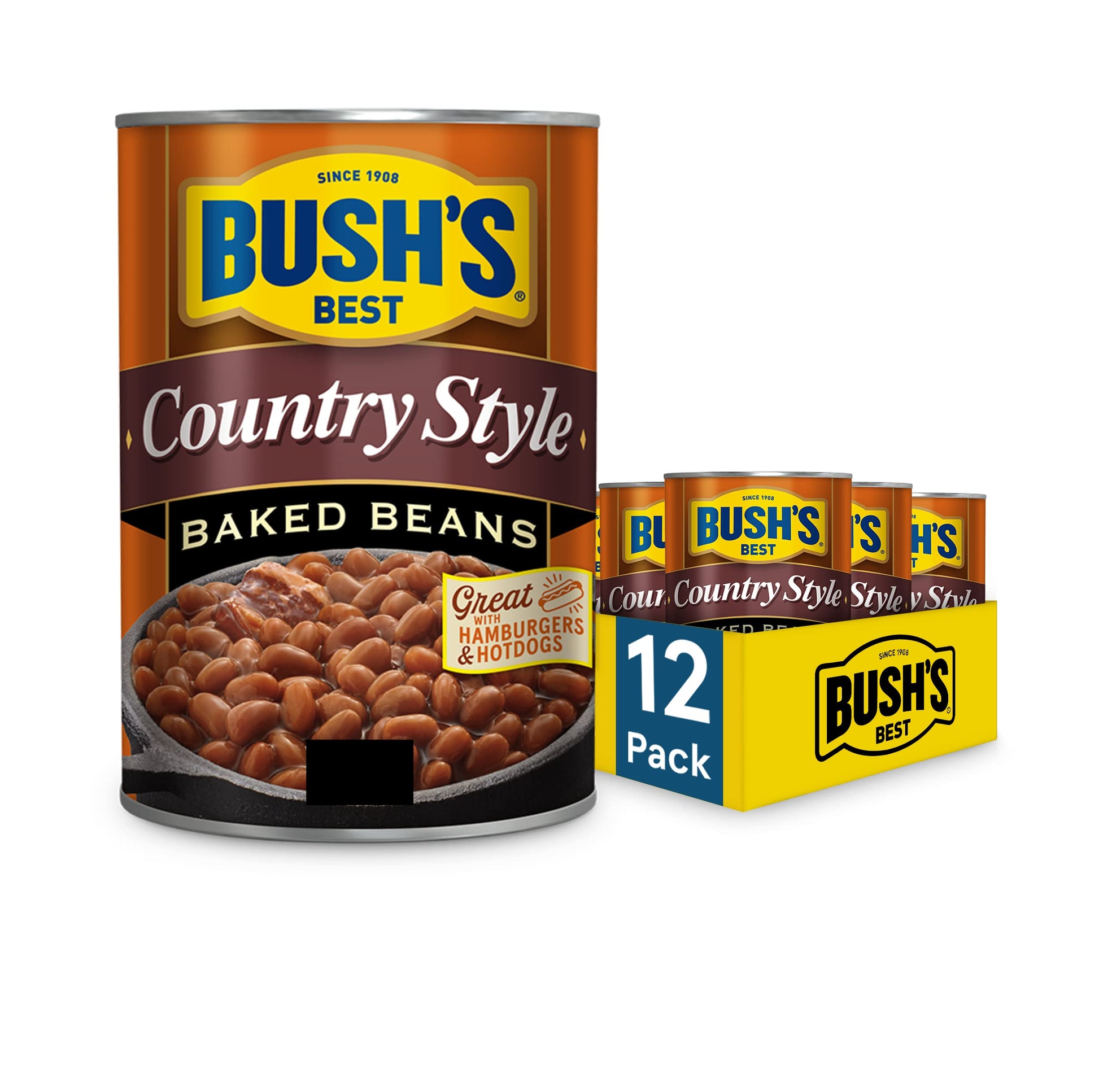 12-16 Oz Country Style Baked Beans (168 Cases)