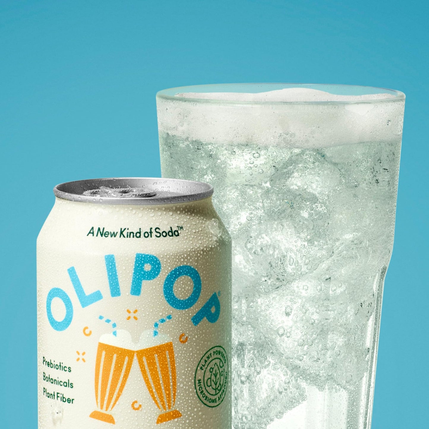 OLIPOP Prebiotic Soda Pop  3 Flavor Variety Pack  Prebiotics  Fiber  and Botanicals  Gluten Free  Vegan  GMO Free  12oz (12-Cans)