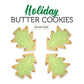 Mattigans Holiday Butter Cookies, Danish Style Cookie, 12 Oz Tin, Gourmet Gifts, Holidays, Christmas, Stocking Stuffer, Special