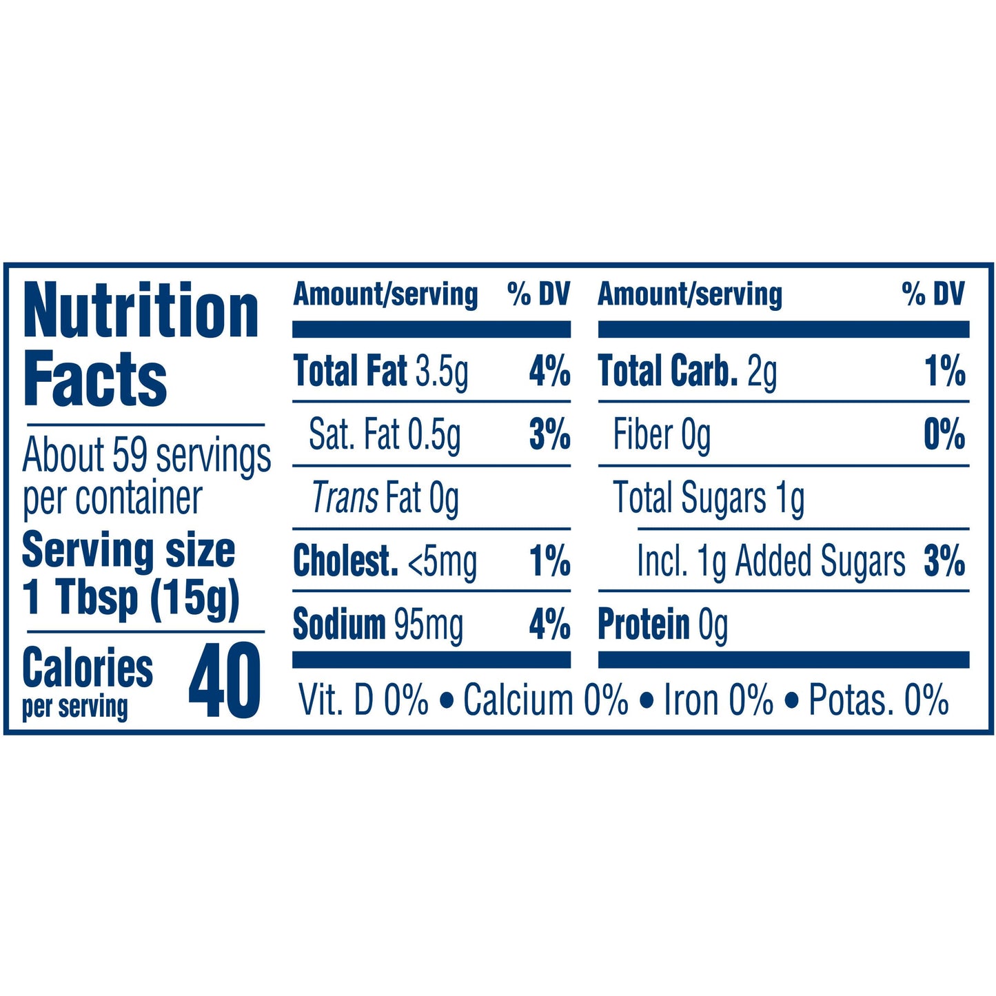 Whip Mayo-like Dressing  for a Keto and Low Carb Lifestyle  30 fl oz Jar