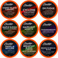 Brooklyn Beans Coffee Pods  Assorted Gourmet Variety Pack - Compatible with Keurig 2.0 K Cup malt-inspired  40 Count  A Mix of Gourmet Flavors