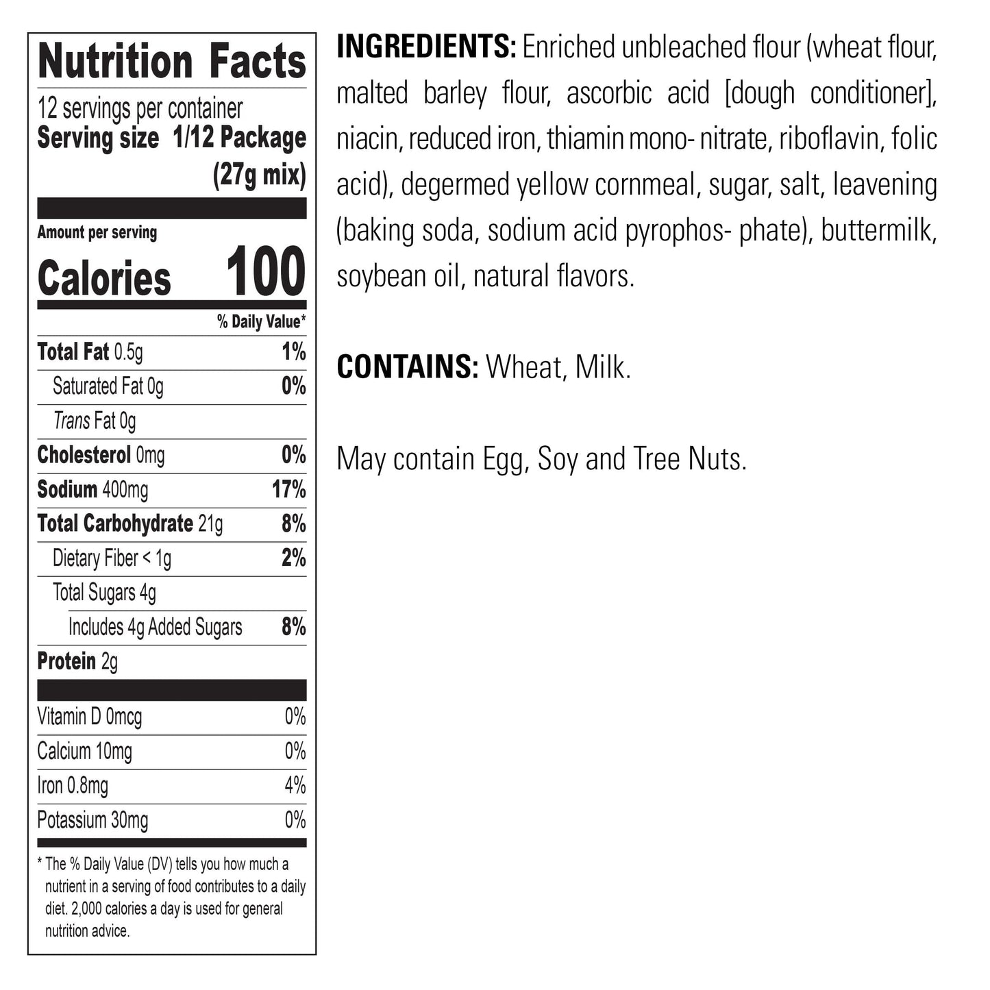 Krusteaz Southern Cornbread & Muffin Mix 11.5 Ounce (Pack of 6)