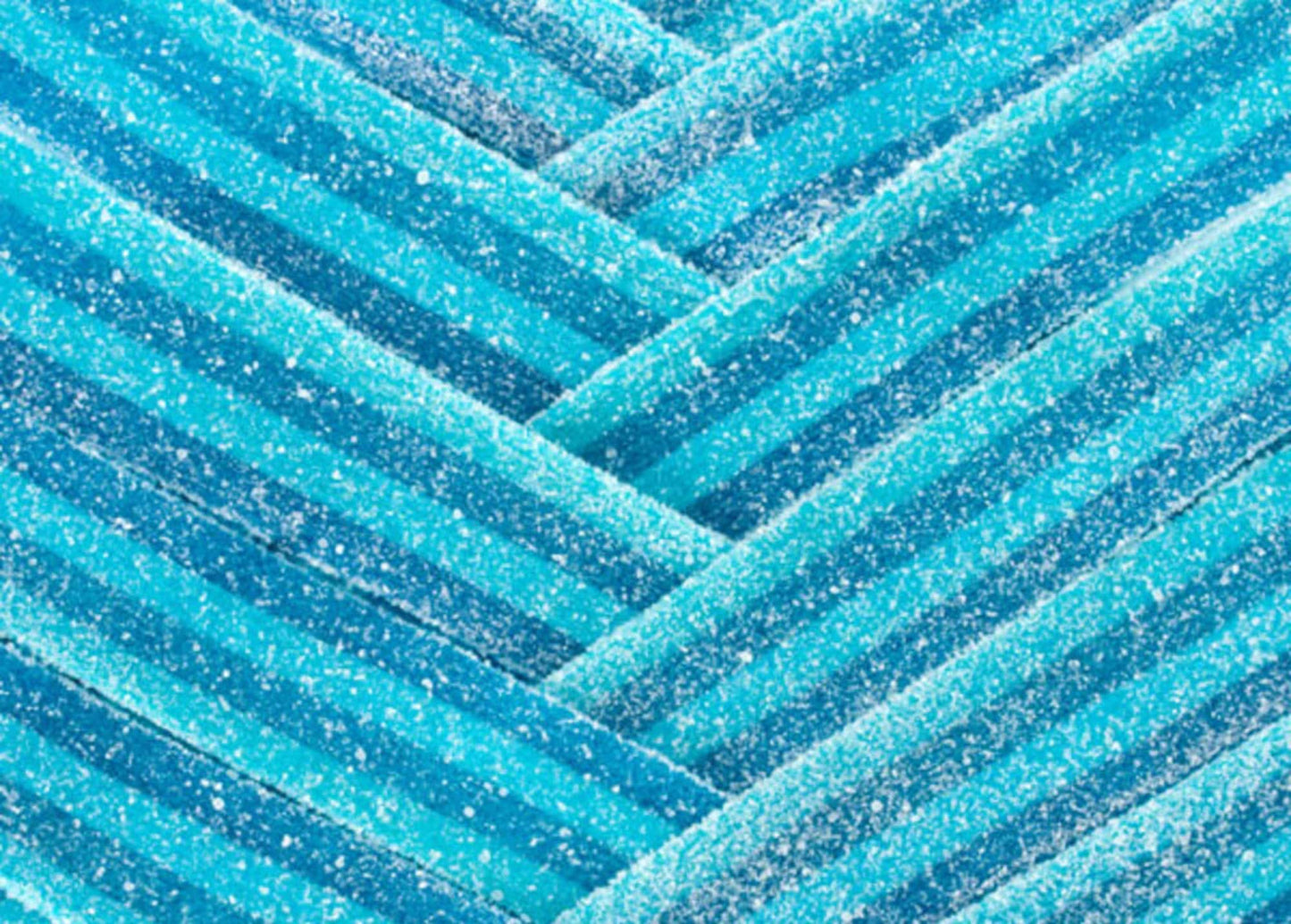 By The Cup Sour Power Berry Blue Sour Belts, 1 Lb Bulk Bag