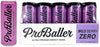 PROBALLER Ultra Premium Energy Drink - Wild Berry ZERO - 12 fl oz (Pack of 15) - NSF SPORT CERTIFIED, Natural Ingredients, Purple